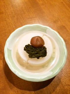 断食回復食 大根の梅煮