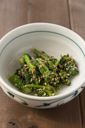のらぼう菜 基本のごま和え