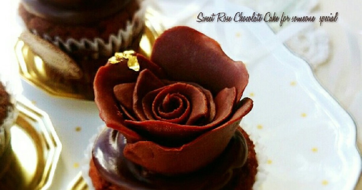 簡単 薔薇のチョコレートケーキ レシピ 作り方 By ゆっこ クックパッド 簡単おいしいみんなのレシピが357万品