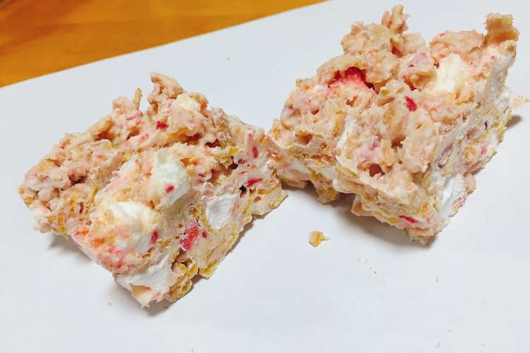 苺ホワイトチョコクランチ レシピ 作り方 By のなめちゃん クックパッド 簡単おいしいみんなのレシピが352万品