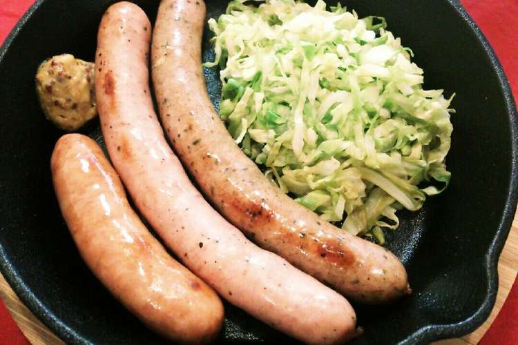 スキレットで 簡単ソーセージの盛り合わせ レシピ 作り方 By Nyuppy クックパッド 簡単おいしいみんなのレシピが353万品