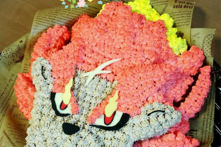 メラメライオン 誕生日ケーキ レシピ 作り方 By Es I クックパッド 簡単おいしいみんなのレシピが353万品
