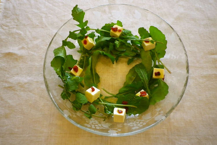 ハーブ料理 ルッコラの春色な前菜 レシピ 作り方 By Violets クックパッド 簡単おいしいみんなのレシピが365万品