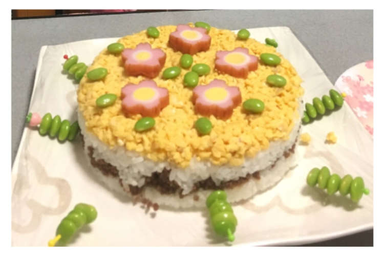 ひな祭り 寿司ケーキ 押し寿司 レシピ 作り方 By ぽぽちゃんmama クックパッド 簡単おいしいみんなのレシピが365万品