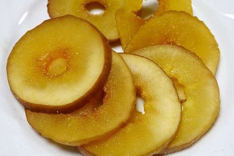 レンジで簡単 焼きりんご 純露 レシピ 作り方 By だんどり亭 クックパッド 簡単おいしいみんなのレシピが350万品