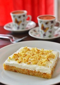 トルコのお菓子☆パン粉のケーキ