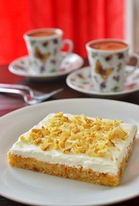 トルコのお菓子☆パン粉のケーキ
