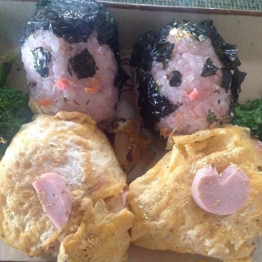 子供と作るお雛様おむすび by ルチルまさこ 【クックパッド】 簡単おいしいみんなのレシピが358万品