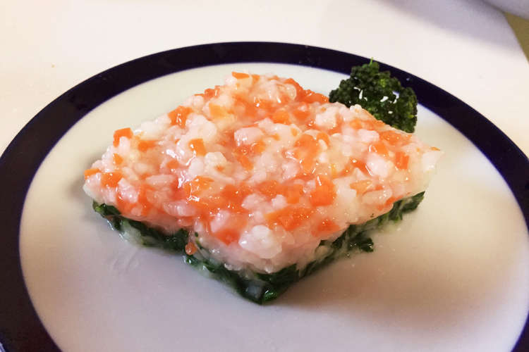 ひな祭り ひし餅風3色粥 離乳食中期 レシピ 作り方 By Mzkキッチン クックパッド 簡単おいしいみんなのレシピが361万品