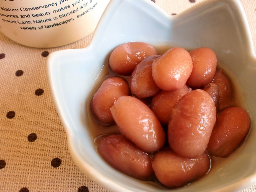 ぱぱっと！金時豆の煮豆の画像