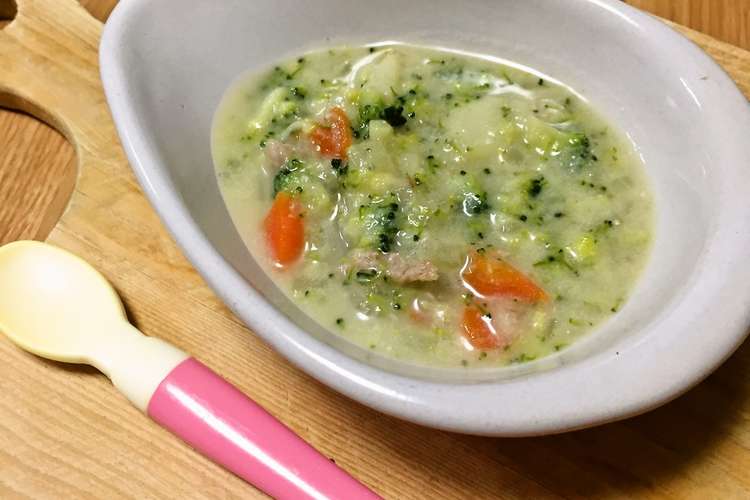 離乳食後期 鶏胸肉のシチュー レシピ 作り方 By ちーっよ クックパッド 簡単おいしいみんなのレシピが376万品