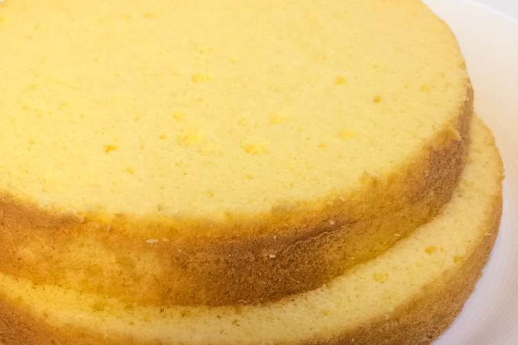 スポンジケーキ 天ぷら粉使用 レシピ 作り方 By トシロー クックパッド 簡単おいしいみんなのレシピが355万品