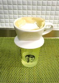 簡単コーヒーフィルターで水切りヨーグルト