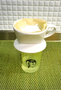 簡単コーヒーフィルターで水切りヨーグルト