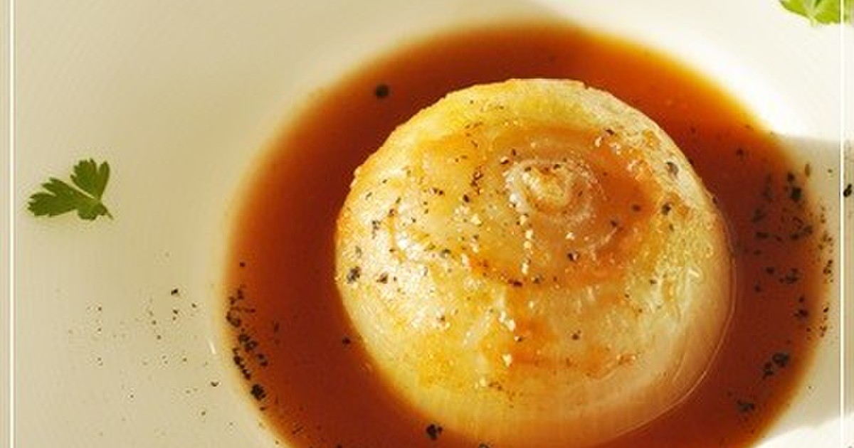 圧力鍋de!玉ねぎ丸ごと☆ごちそうスープ by ShufsTable 【クックパッド】 簡単おいしいみんなのレシピが