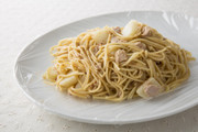 じゃがいもとおかかのパスタの写真