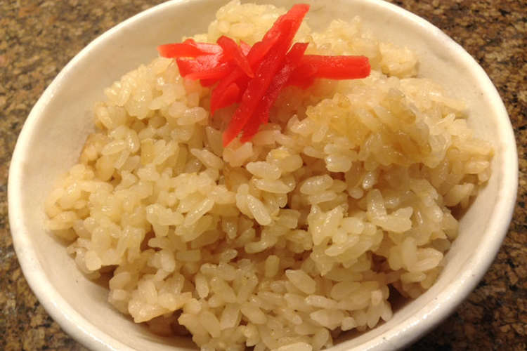 簡単 桃屋きざみしょうがの炊き込みご飯 レシピ 作り方 By Kohinur クックパッド
