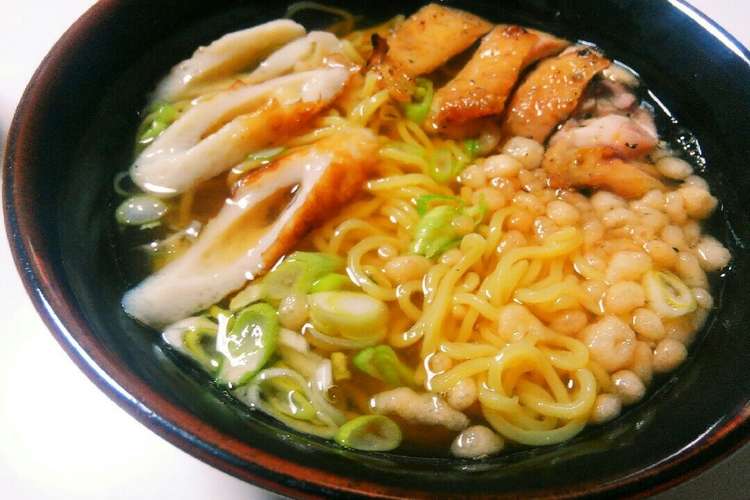 うどんスープで美味しい和風ラーメン レシピ 作り方 By きのこや クックパッド 簡単おいしいみんなのレシピが363万品