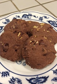 アメリカの家庭料理・ココアチョコクッキー