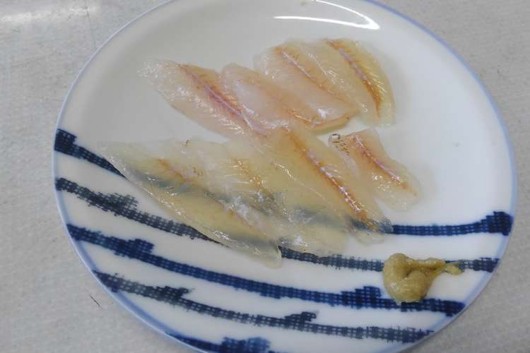 キスの刺身 レシピ 作り方 By 明石浦漁業協同組合 クックパッド 簡単おいしいみんなのレシピが361万品
