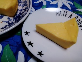 クリーミー♡炊飯器で濃厚チーズケーキ