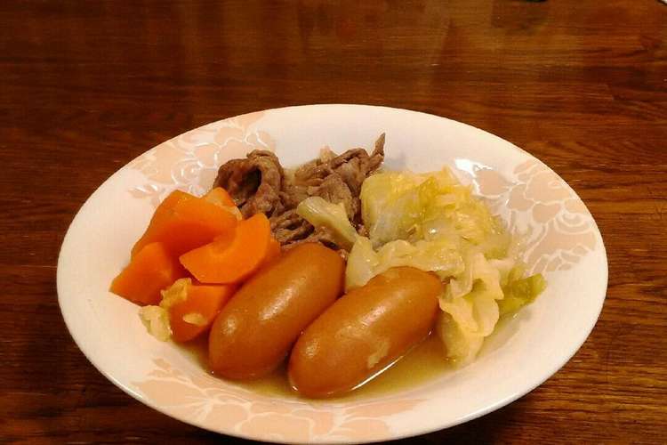 野菜たっぷり 栄養満点 簡単ポトフ レシピ 作り方 By Miminyan クックパッド 簡単おいしいみんなのレシピが365万品