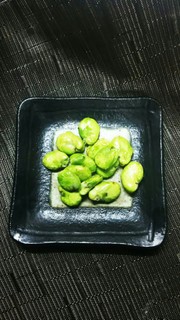 簡単!簡単!空豆の素揚げの写真