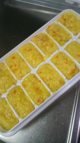 離乳食中期~☆甘~いかぼちゃリゾット