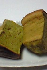 和風ケーキ『緑茶マロンシフォン』