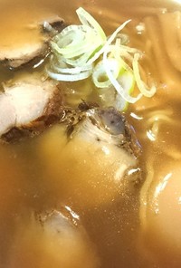 【めざせプロ！】Wスープ醤油ラーメン