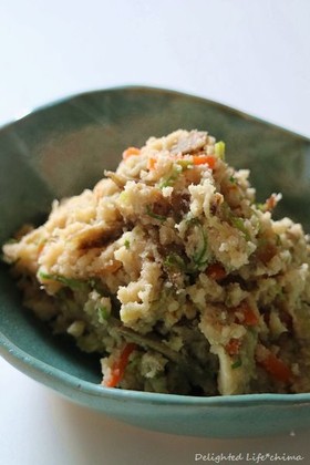鎌田だし醤油で作るおから煮