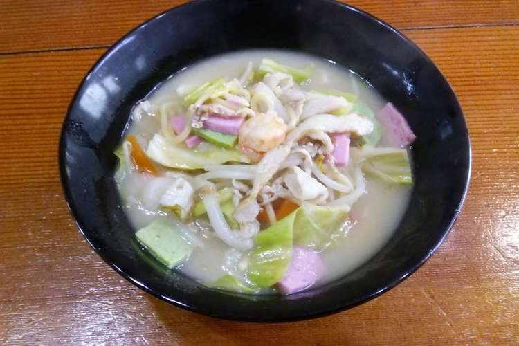 長崎らしい長崎ちゃんぽん レシピ 作り方 By クックいしもと クックパッド 簡単おいしいみんなのレシピが352万品