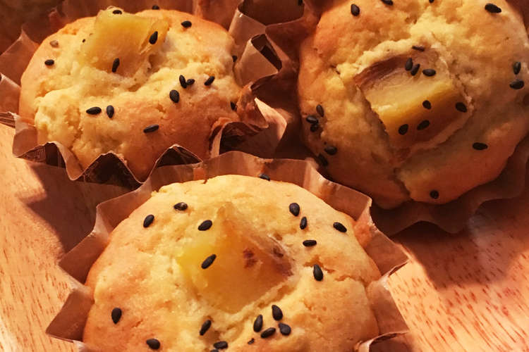 Hmで簡単さつまいもマフィン レシピ 作り方 By さーちゃま クックパッド