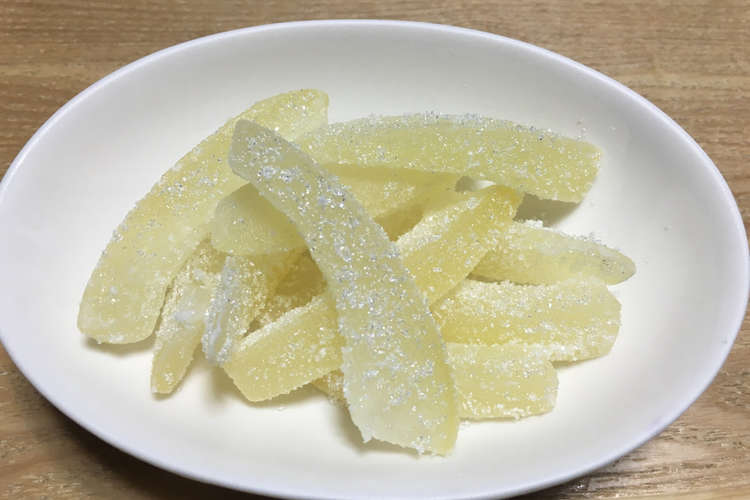 文旦の皮の砂糖煮 レシピ 作り方 By Ni Na クックパッド 簡単おいしいみんなのレシピが371万品
