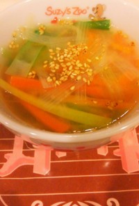 【ランチ用】鶏ガラ野菜スープ