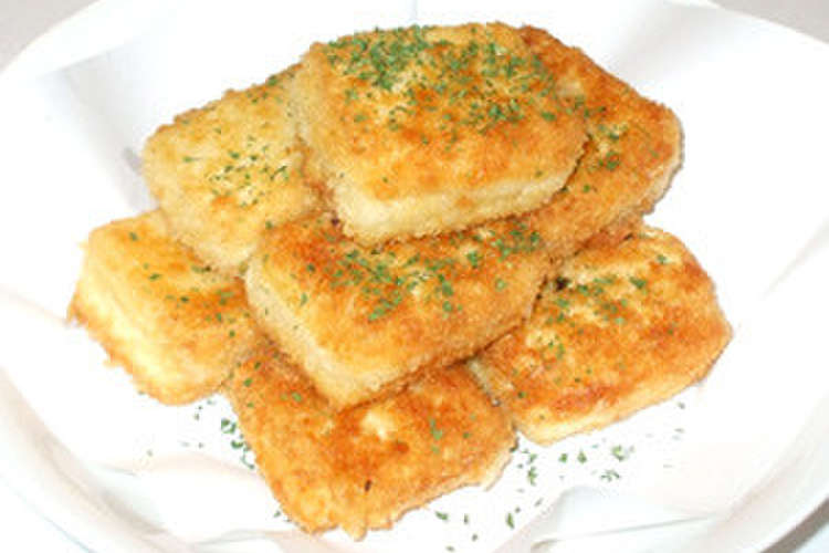 簡単ヘルシー揚げ物 ダイエット豆腐チーズ レシピ 作り方 By 漢方薬のタカキ大林店 クックパッド 簡単おいしいみんなのレシピが377万品