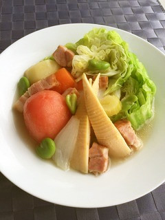 丸ごとトマト入り♡春ポトフ