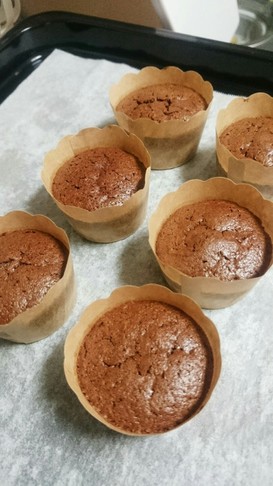 材料4つで簡単ガトーショコラ☆