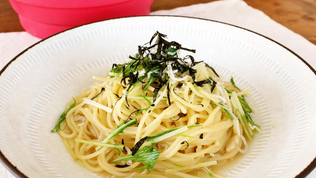 レンジで しらすと水菜の和風スープパスタ レシピ 作り方 By メトレフランセ クックパッド 簡単おいしいみんなのレシピが361万品 レンジで しらすと水菜の和風スープパスタ レシピ 作り方 By メトレフランセ クックパッド 簡単おいしいみんなのレシピが361万品