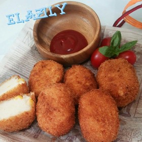 簡単!!マッシュポテトでコーンコロッケ
