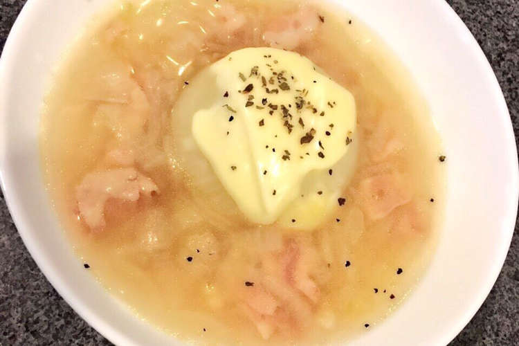 丸ごと チーズオニオンスープ レシピ 作り方 By さいとうぬ クックパッド 簡単おいしいみんなのレシピが357万品