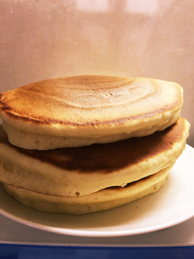 元パティシエが作る分厚いホットケーキ