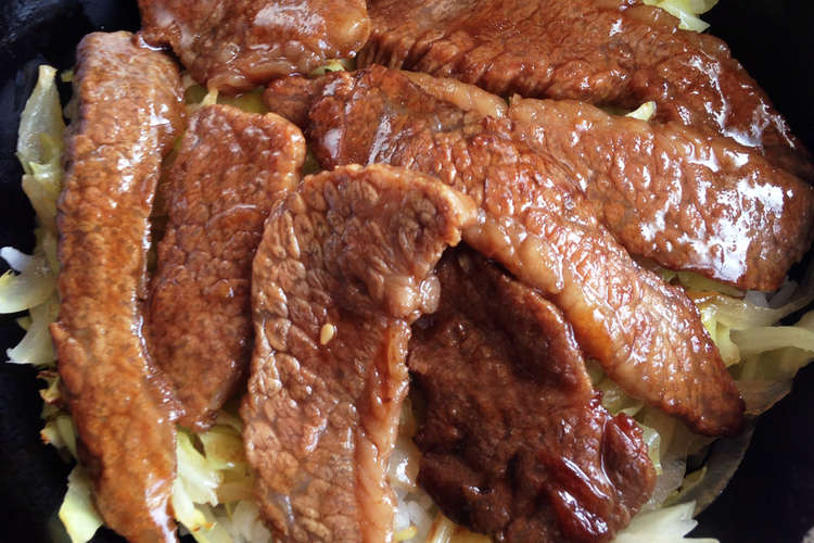 焼肉の残ったお肉で 焼肉丼 レシピ 作り方 By たかこ クックパッド 簡単おいしいみんなのレシピが358万品