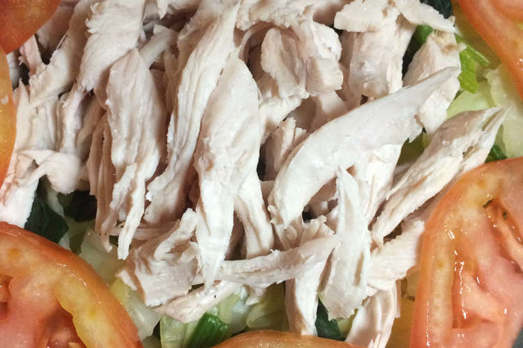 キャベツと蒸し鶏のサラダ レシピ 作り方 By Hitomi8 クックパッド