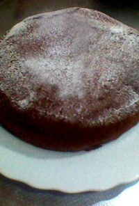 スフレ風チョコケーキ