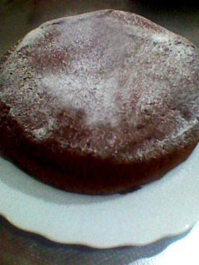 スフレ風チョコケーキの写真