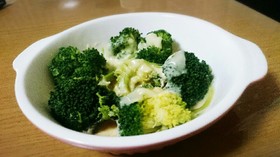 レンジで簡単!ブロッコリーのチーズ醤油煮