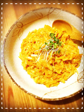 箸で食べられる♡驚きの白菜カレー