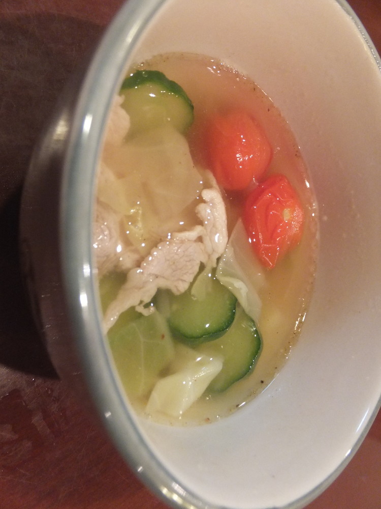 洋風スープ(⋈◍＞◡＜◍)。✧♡(美味)の画像