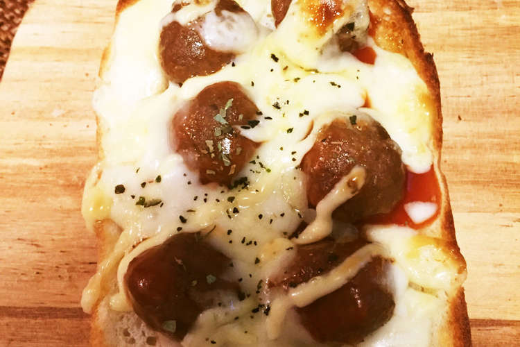 照焼バーガーみたいなミートボールトースト レシピ 作り方 By ひろj クックパッド 簡単おいしいみんなのレシピが365万品